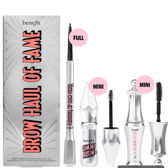 Benefit Other - NEW Benefit Brow Haul of Fame Set – Full Size Precisely My Brow + Minis